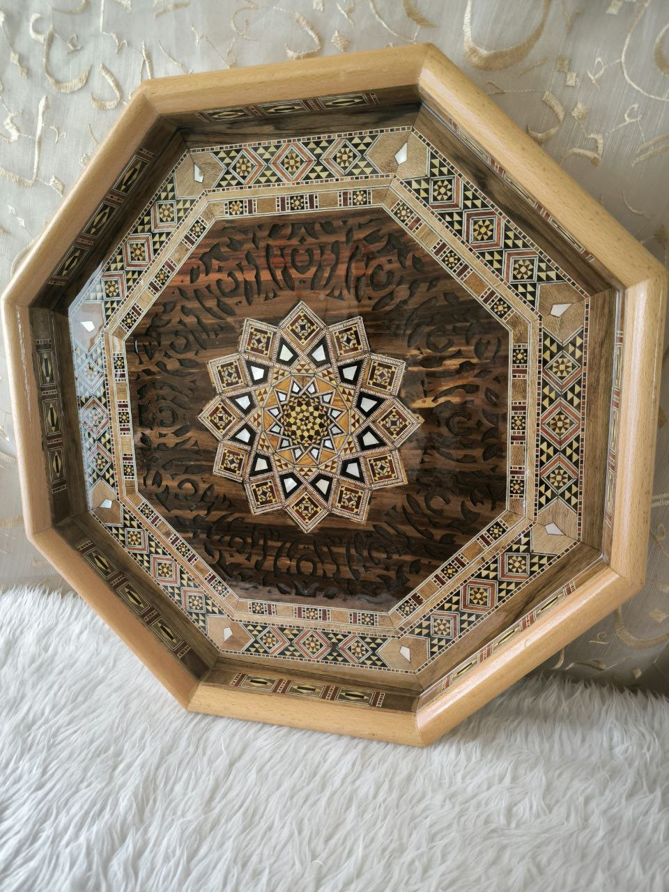 Tray cover with plexiglass - Hover