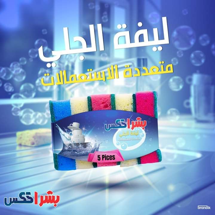 Dish washing Loofah 5 pc