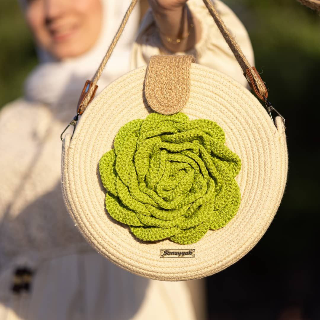 flower handbag