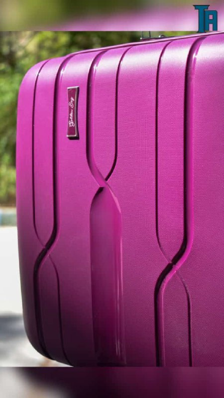 Purple Suitcase - Hover