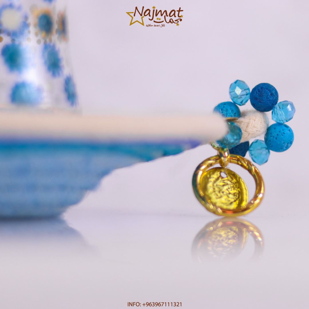 Floral prints   6 glass cup with straw plate - Hover