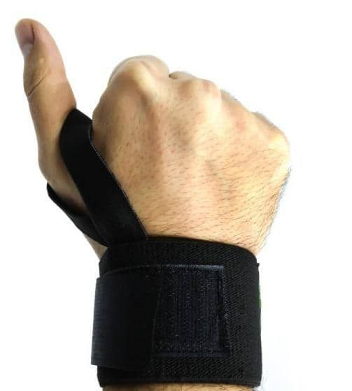 pair of elastic wrist brace