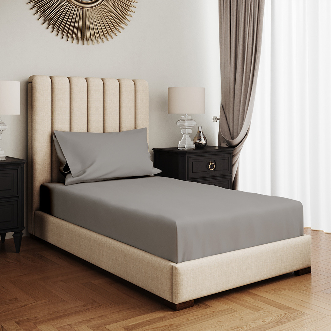 Single fitted sheet set synthetic