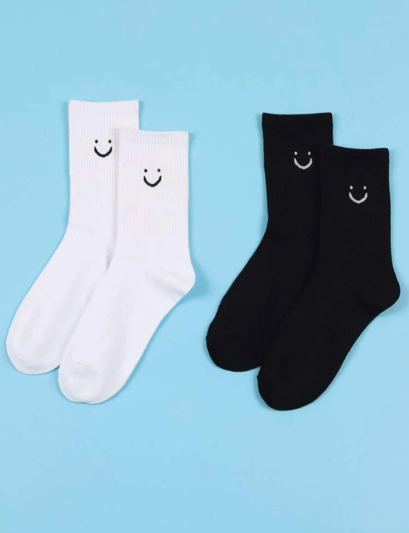 smiley women socks