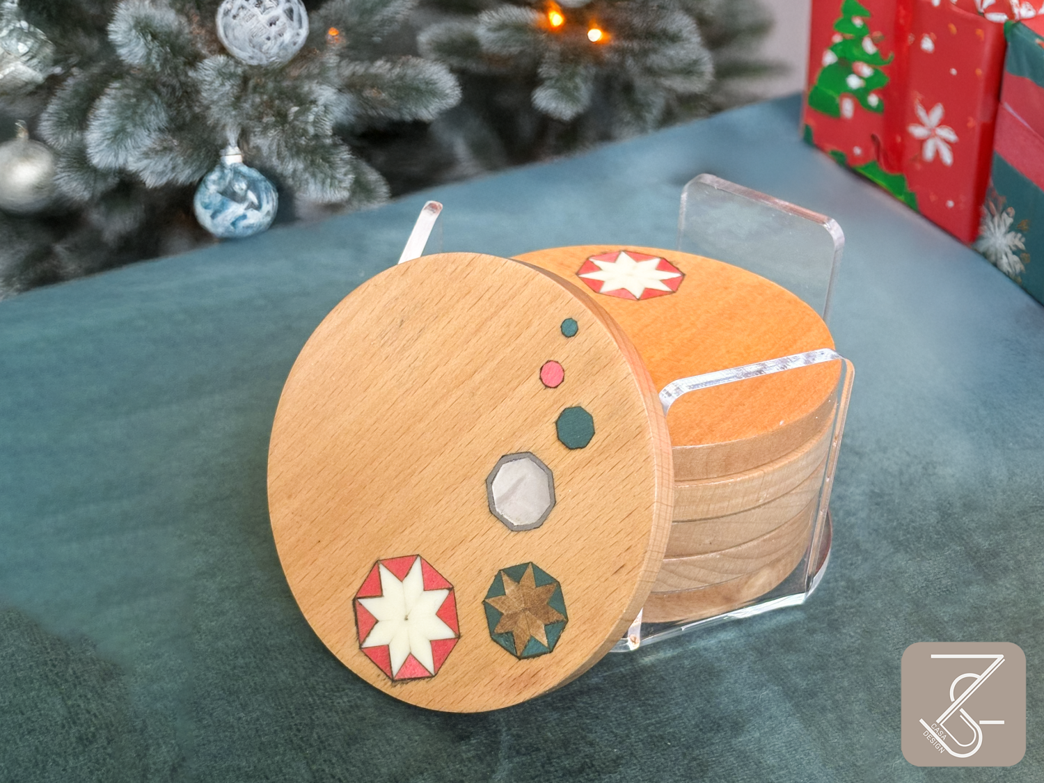 Coasters Set / Christmas Collection