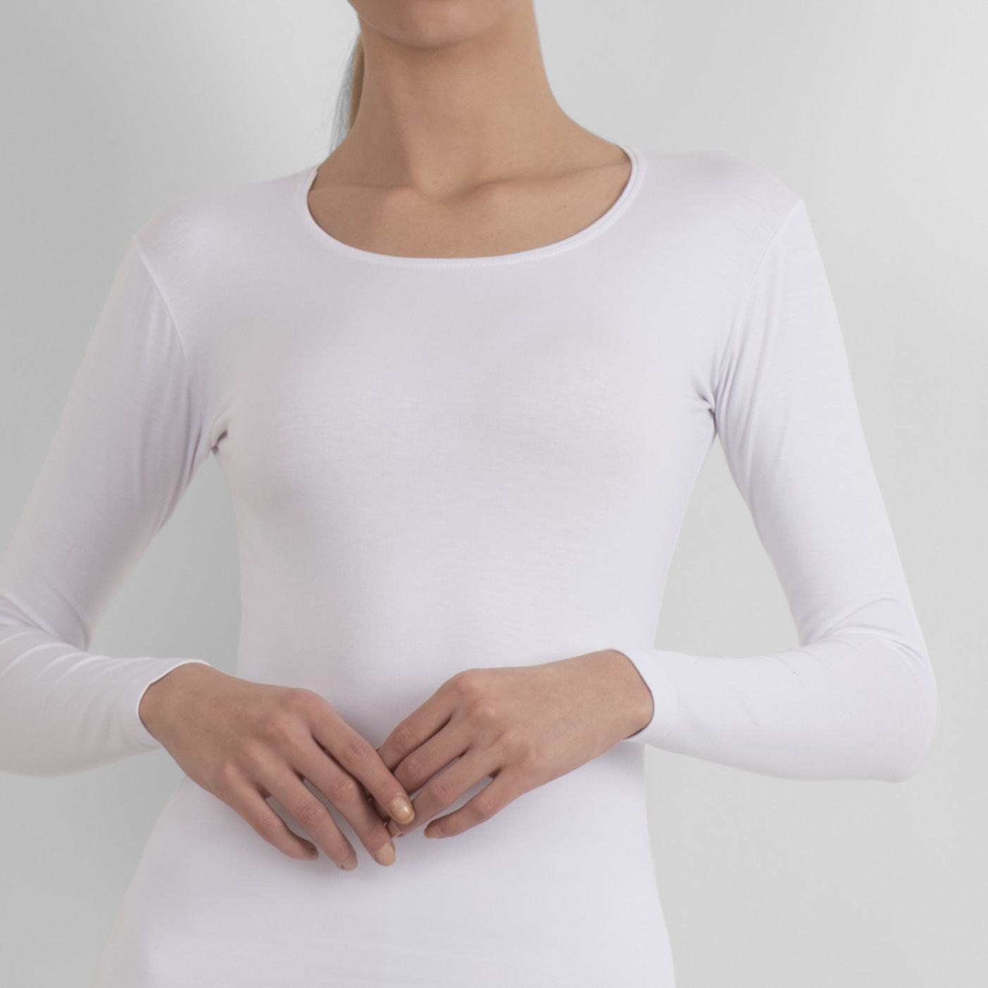 Women's Underwear Cotton Stretch Long Sleeve - Hover