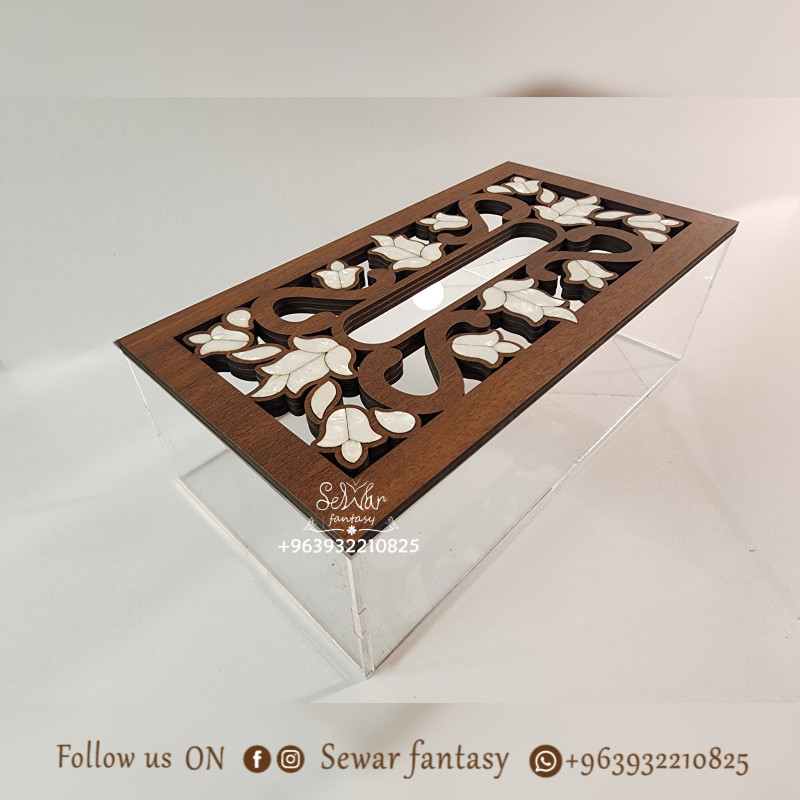 Tissue box holder - Hover