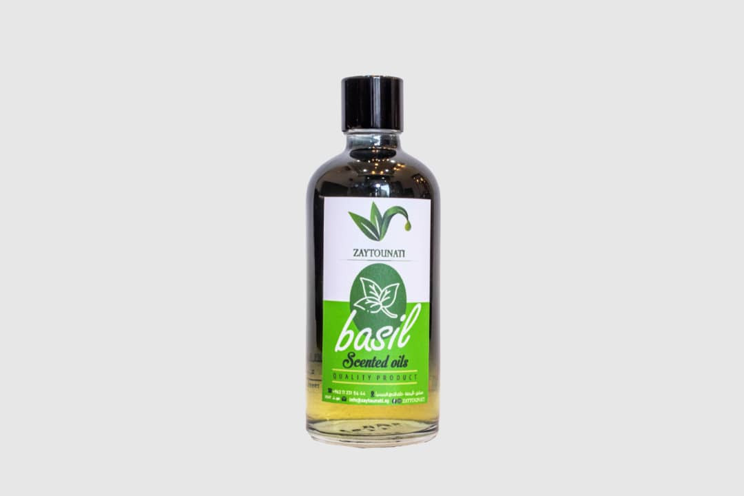 Basil Scented skin oil