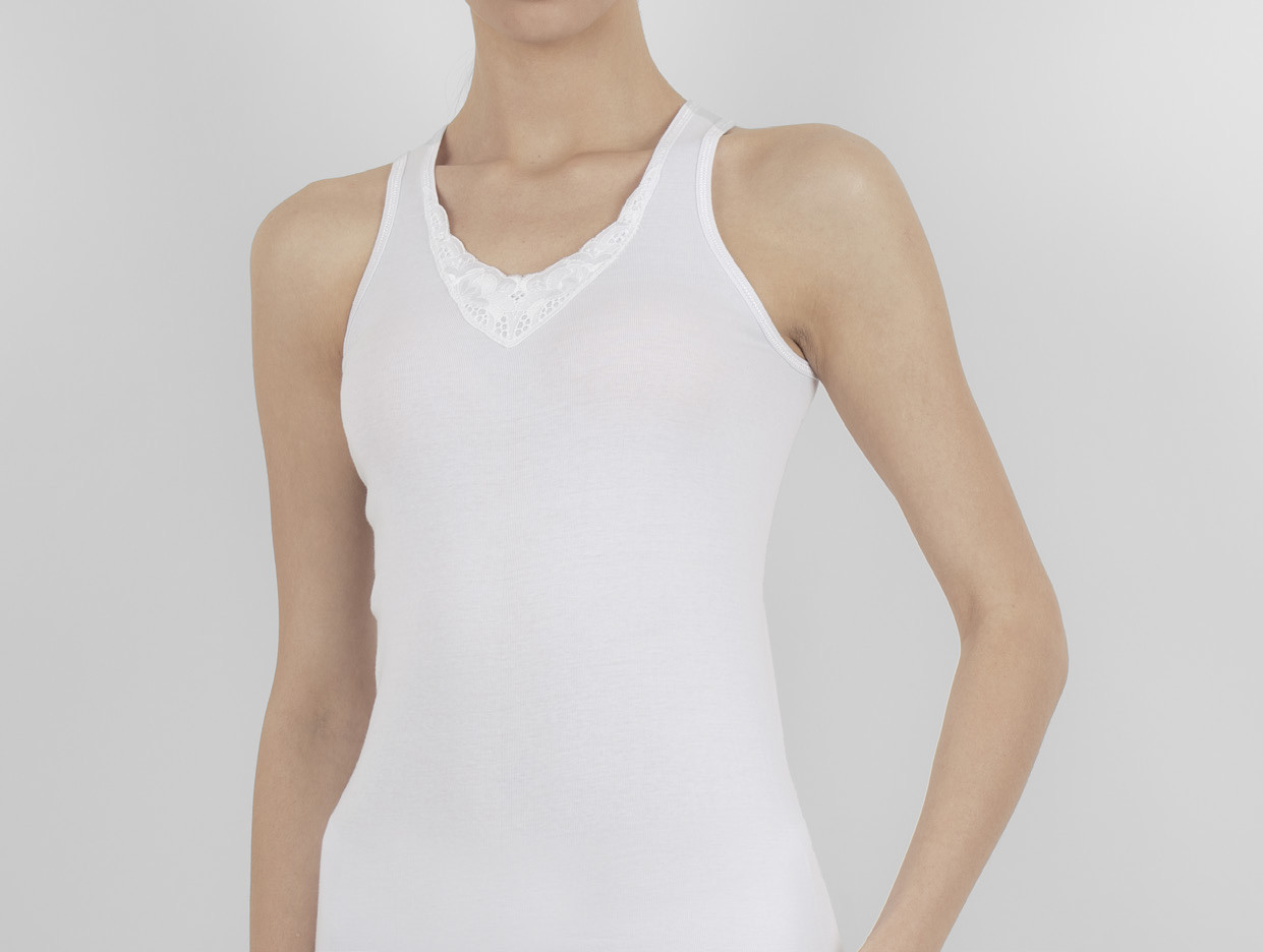 Women's Underwear Wide Camisole Satin - Hover