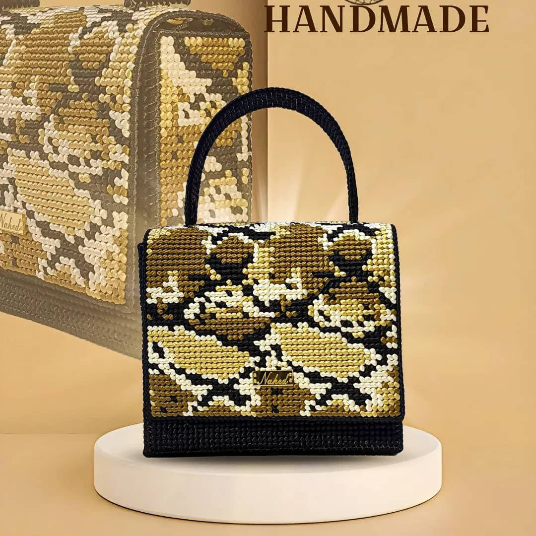 snake handmade bag - Hover