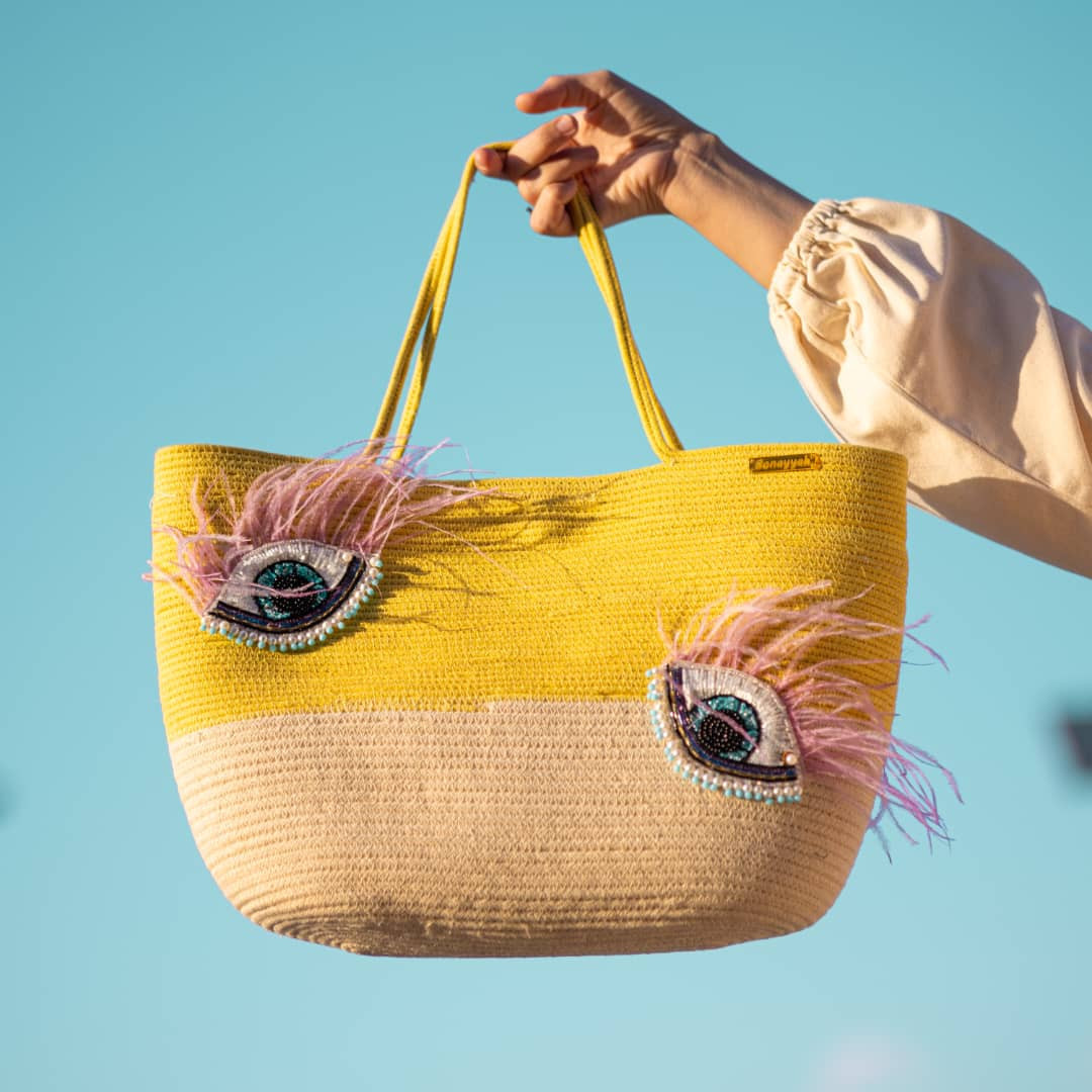 Double eyed handbag - Hover