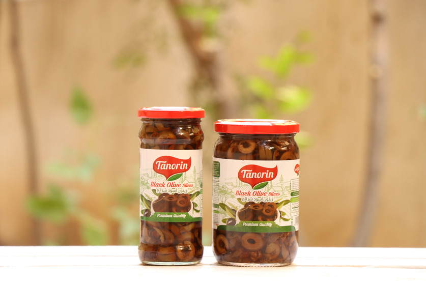 Sliced Black olive 650g